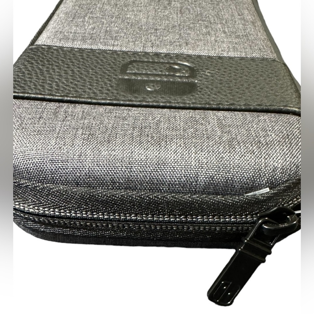 Nintendo Switch Carrying Case Black & Grey w/ Mesh Pocket and internal strap GUC - Picture 6 of 16